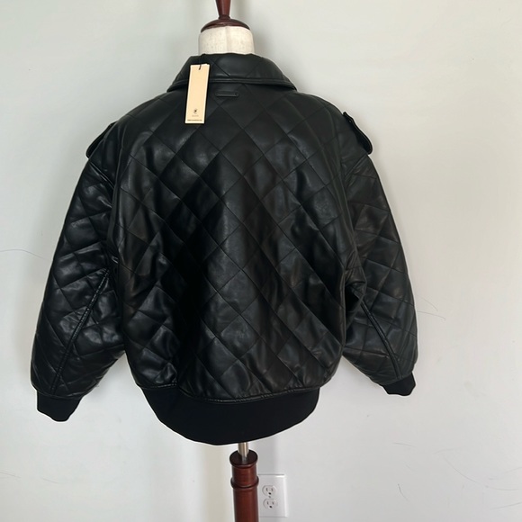 Rebecca Minkoff Faux Leather Jacket - Picture 2 of 4